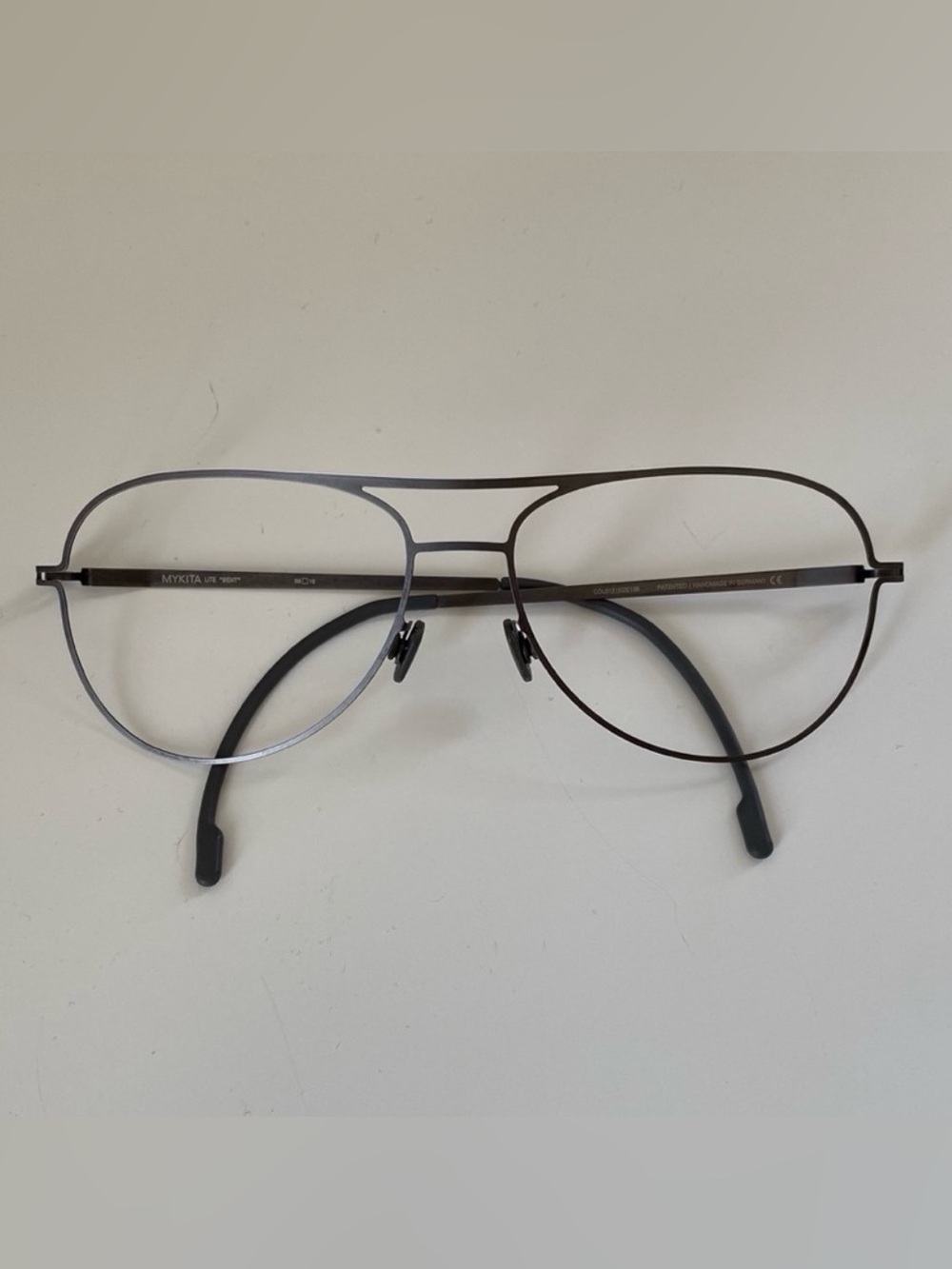 Mykita Bent Prescription Aviator Glasses from Lite Collection. Discontinued.